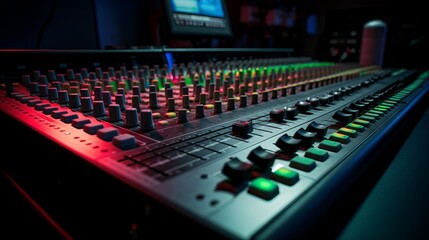 Analog Sound Mixer: Craftsmanship Meets Artistry