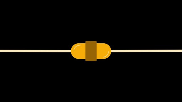Electric socket with a plug. Connection and disconnection concept, 404 error connection, page not found. Motion 4k animation
