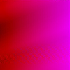 Reddish pink gradient square background with copy space for text or image, Best suitable for online Ads, poster, banner, sale, card, celebrations and various design works