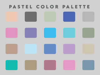PASTEL COLOR PALETTE