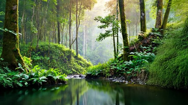 Sustainability carbon negative net zero forest ecosystem The diversity of life Variability.