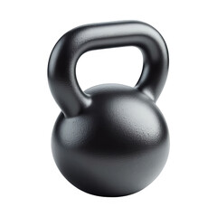 Kettlebell weights isolated on transparent background