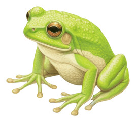 Obraz premium PNG Frog amphibian wildlife reptile.