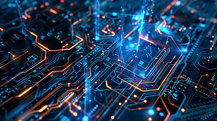 Fototapeta premium circuit board