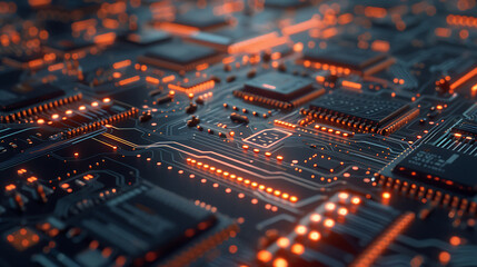 Obraz premium technology evolution