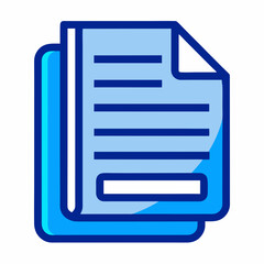 Fototapeta premium Document stock illustration
