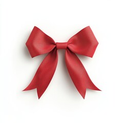 Naklejka premium Vibrant Festive Bow 3D Render for Holiday Promotions | Perfect Copy Space for Advertisements
