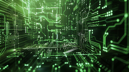 Obraz premium technology evolution