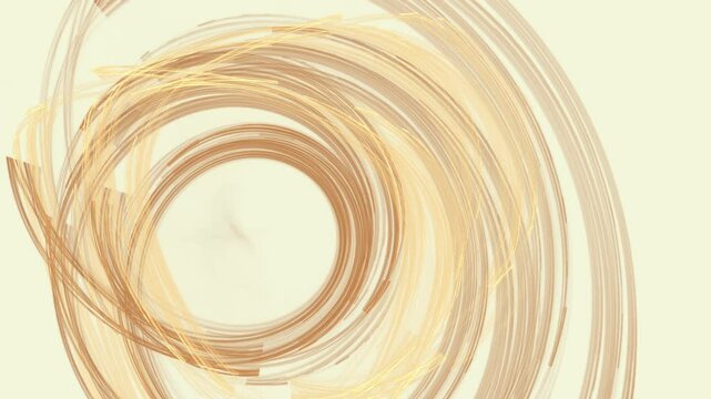 dekorativer Hintergrund aus gelben Ellipsen und Kreise, modernes Design