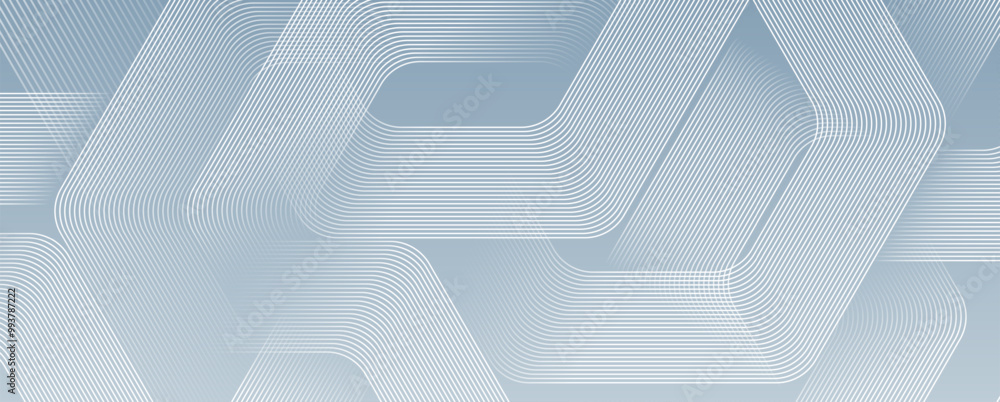Poster abstract hexagonal formations meeting the precision of digital polygonal geometry