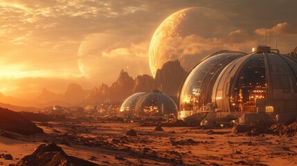 Martian Colony.