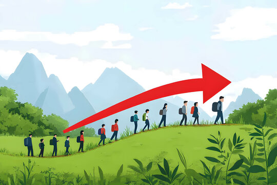 The increase in unemployment and the decrease in employment are the result of a decrease in population and births concept.