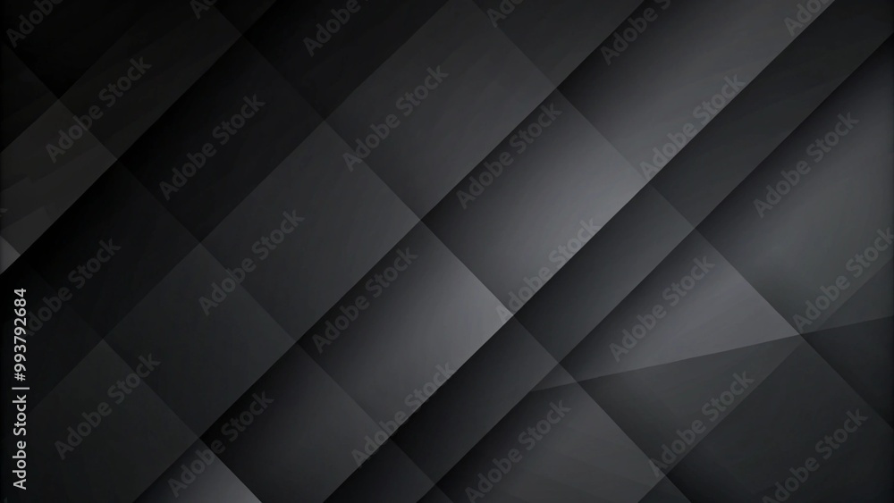 Aufkleber abstract dark grey and black background with cut layered 3d design and space for text. abstract blac