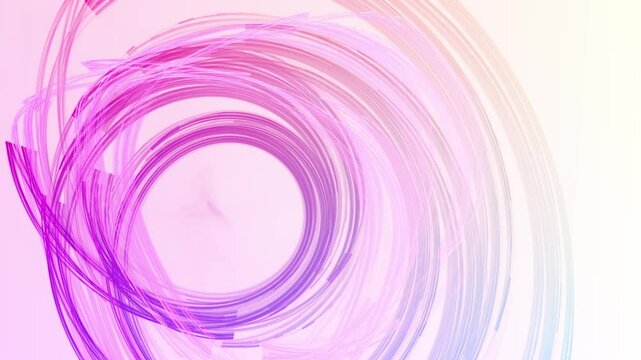 dekorativer Hintergrund aus pinken Ellipsen und Kreise, modernes Design