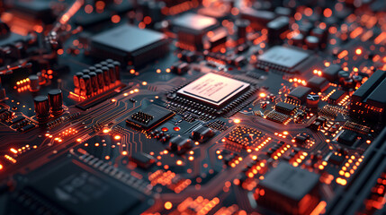 Fototapeta premium circuit board