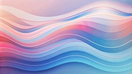 Abstract pink-blue wavy with blurred light curved lines background. color stripes, background. soft pastel color. wave modern background