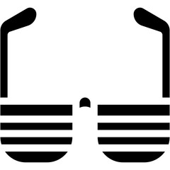 Shutter, Accessory, Modern, Fashion, Summer, Party Icon