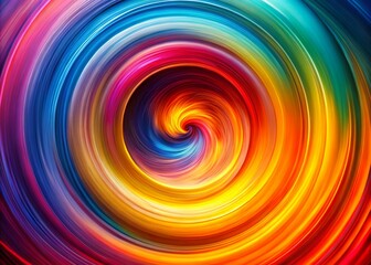 Obraz premium Abstract Colorful Background Image with Rotating Effect for Creative and Modern Design Projects