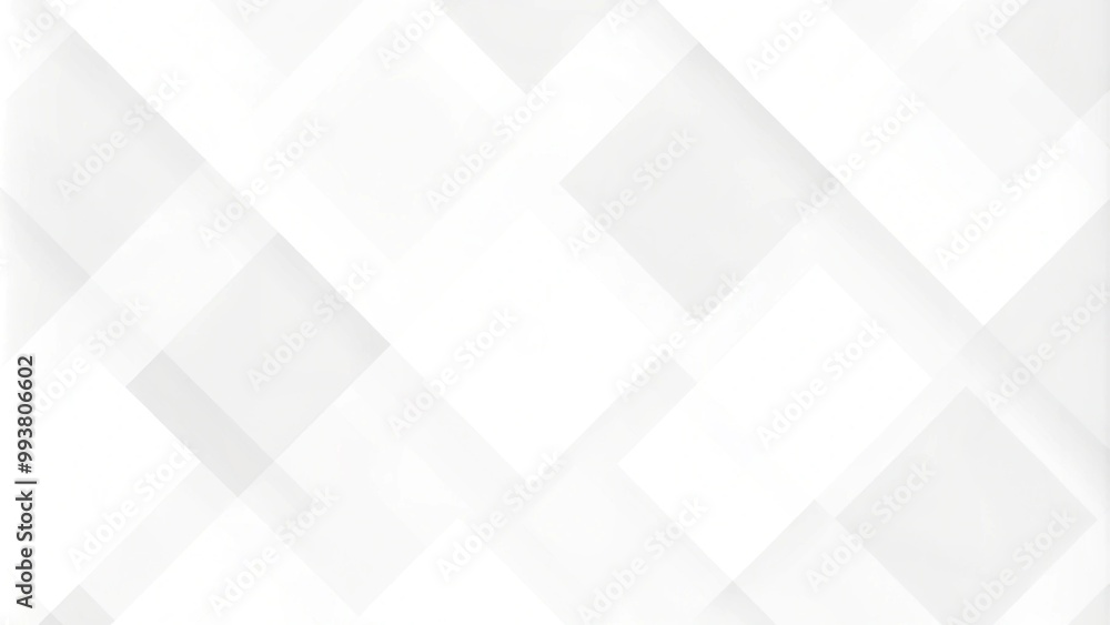 Poster abstract white background with texture pattern, layered geometric triangle shapes, white and grey gl