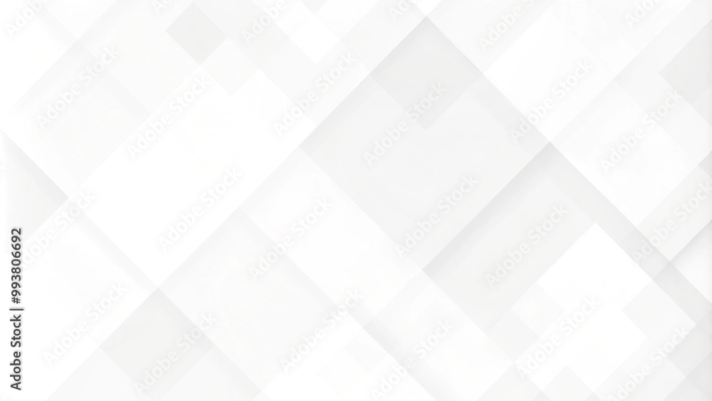 Poster abstract white background with texture pattern, layered geometric triangle shapes, white and grey gl