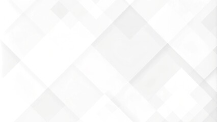 Abstract white background with texture pattern, layered geometric triangle shapes, white and grey glossy squares, abstract tech banner design.  Graphic design element stripes concept for web, flyer