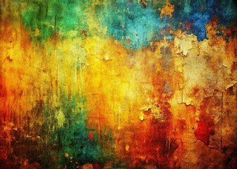 Fototapeta premium Abstract grunge texture background with earthy tones for creative design and artistic projects