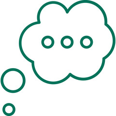 Speech Bubble Vector Icon