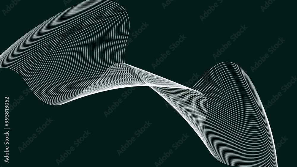 Aufkleber abstract swirl lines background. rainbow colorful swirl line movement. pattern wavy line background.