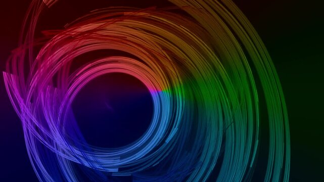 dekorativer Hintergrund aus bunten Ellipsen und Kreise, modernes Design