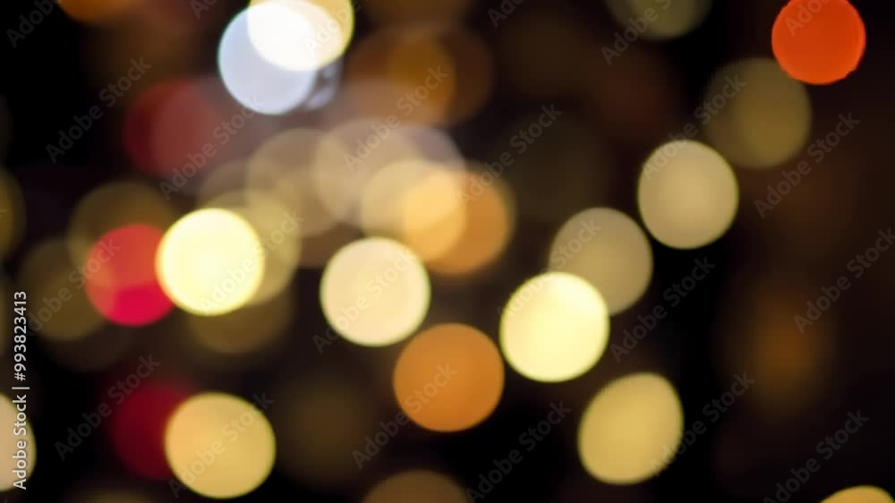 Poster abstract patterns of light in motion