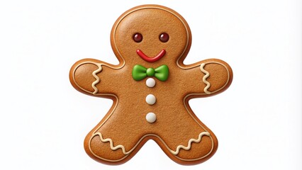Adorable Gingerbread Man Clip Art for Holiday Designs, Baking, Christmas Cards, and Crafts Projects