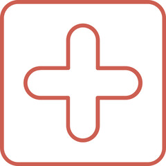 Obraz premium Add Vector Icon Design