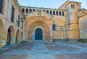 Fototapeta premium Cities and towns in Northern Spain demonstrate a great historical and geographical diversity in their architecture, Spain, September 2024