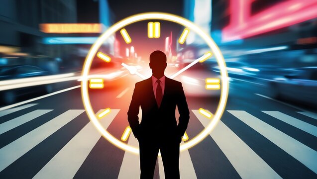 Businessman Strategizing: Time Management and Project Planning in a Fast-Paced Internet Technology Landscape