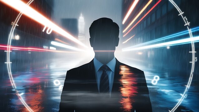 Businessman Strategizing: Time Management and Project Planning in a Fast-Paced Internet Technology Landscape