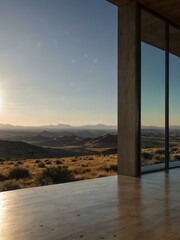 Expansive landscape view.