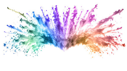 Naklejka premium abstract watercolor background with splashes
