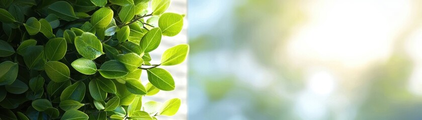 A vibrant green leaf composition showcasing natural beauty and tranquility, ideal for wellness, nature, and eco-friendly themes.