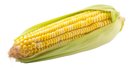 PNG Corn plant food white background.