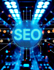 SEO Search engine optimisation digital marketing business technology concept