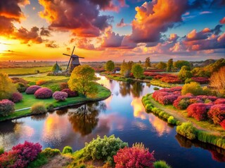 Fototapeta premium Breathtaking High Definition Nature Photos Showcasing Stunning Landscapes and Vibrant Ecosystems