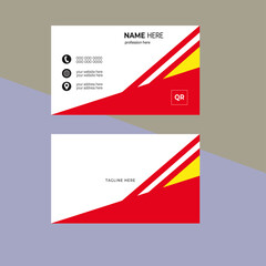 business card template