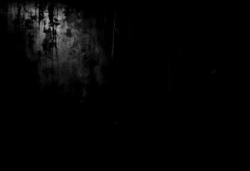 Black wall texture background, grainy texture background