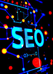 SEO Search engine optimisation digital marketing business technology concept