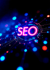 SEO Search engine optimisation digital marketing business technology concept