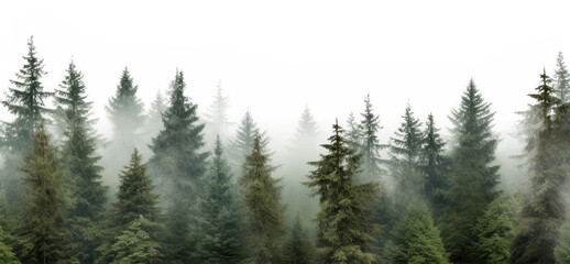 PNG Pine trees forest nature backgrounds landscape.