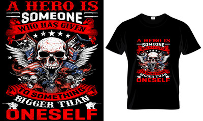 Fototapeta premium Veteran T-shirt Design