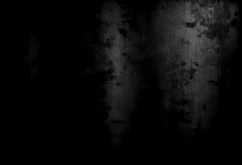 Black wall texture background, grainy texture background