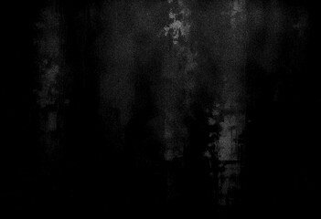 Black wall texture background, grainy texture background