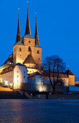 Kirche St. Severi, Erfurt,Thüringen, Deutschland